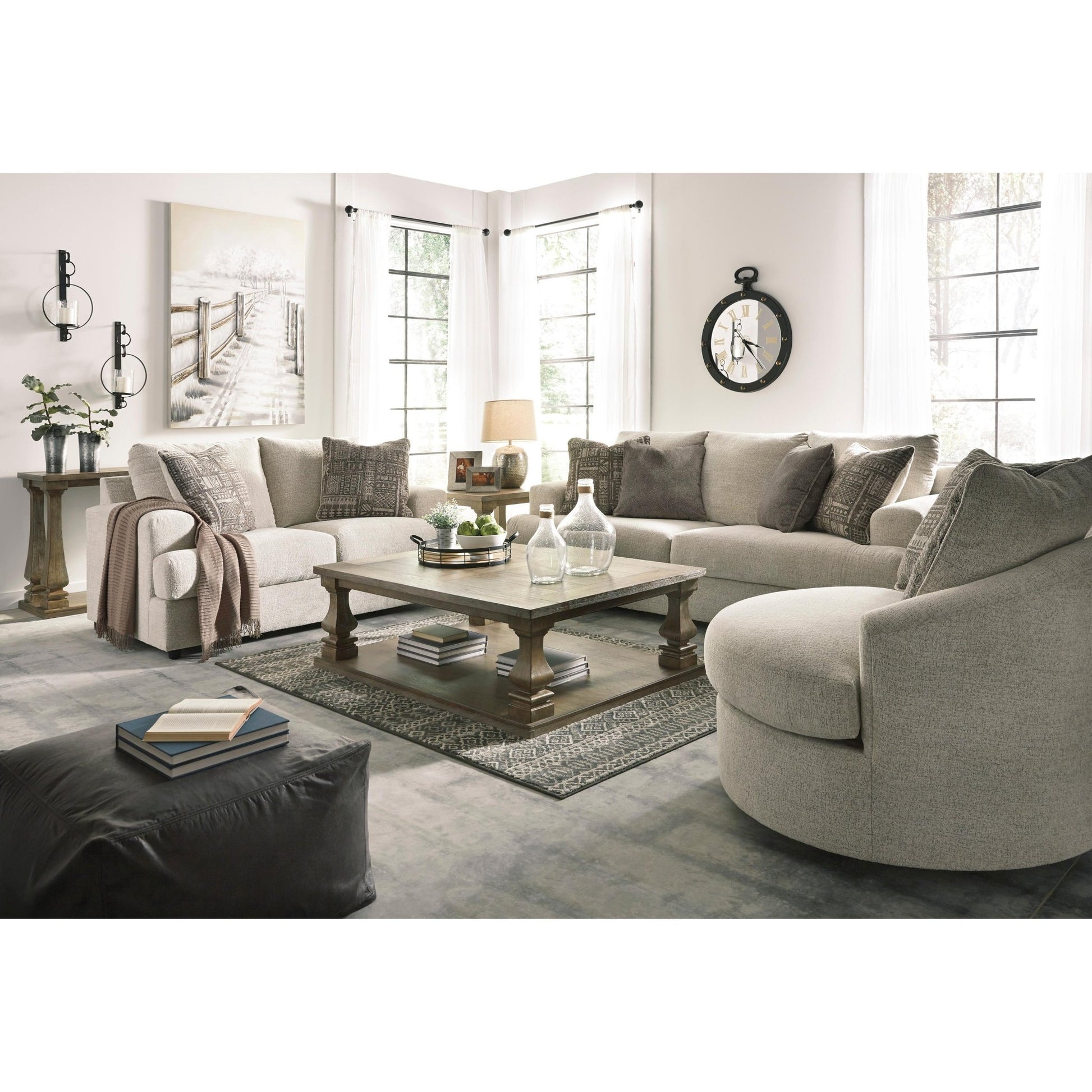 Signature Design by Ashley Soletren 95104U10 3 pc Living Room Set - American Furniture of Slidell