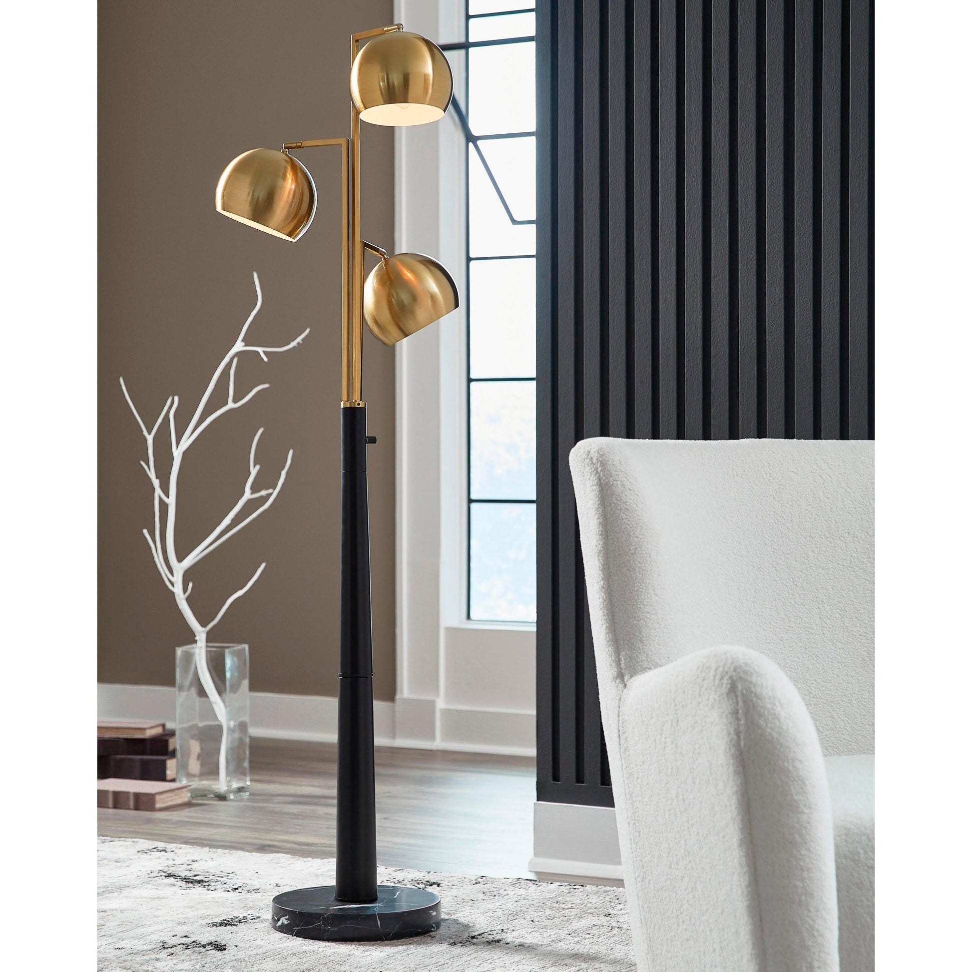 Signature Design by Ashley Sorcha Floorstanding Lamp L206111 - American Furniture of Slidell