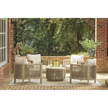 Signature Design by Ashley Spooners Cove PCP469 - 708 Round Cocktail Table - American Furniture of Slidell