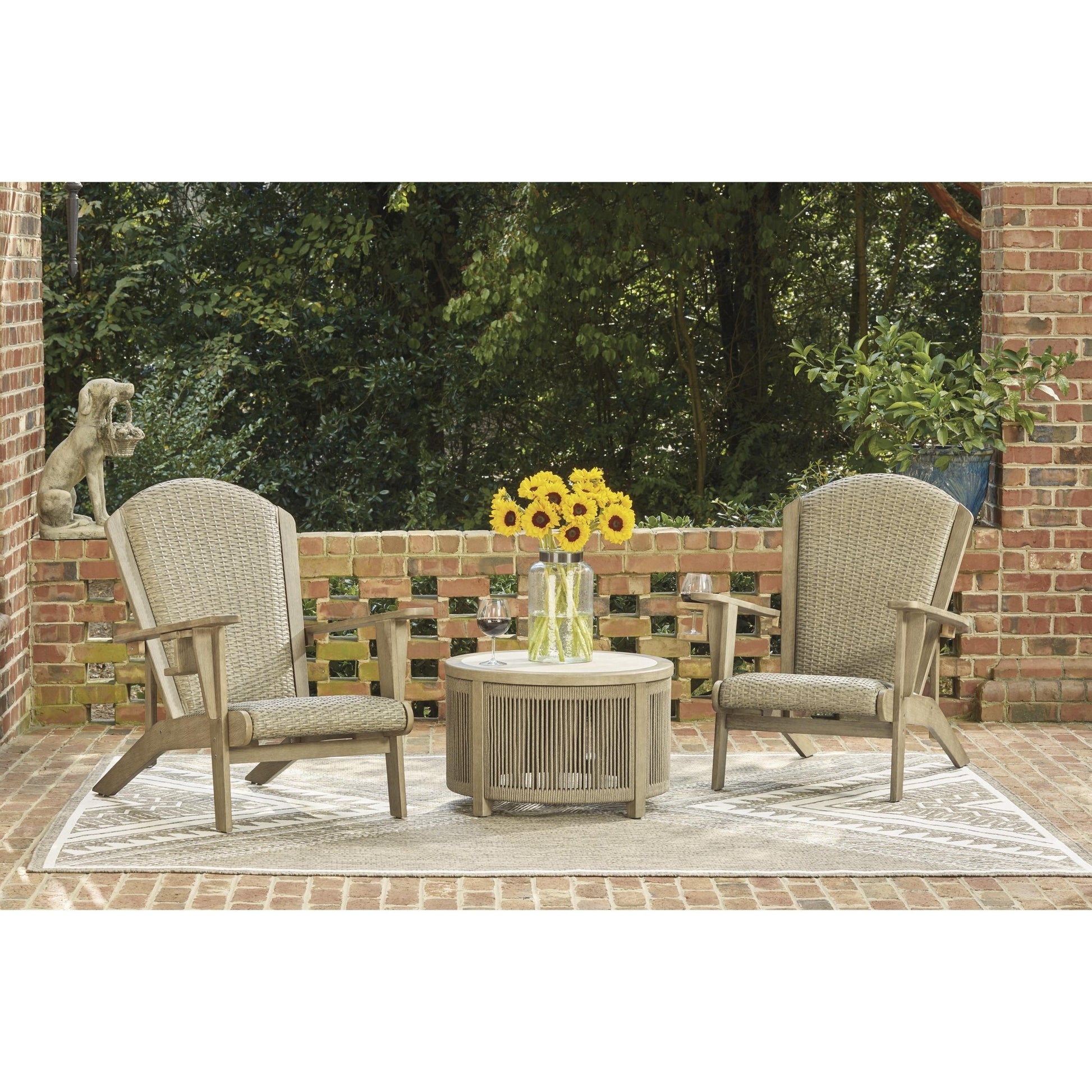 Signature Design by Ashley Spooners Cove PCP469 - 708 Round Cocktail Table - American Furniture of Slidell