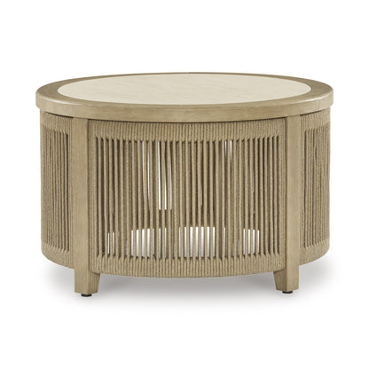 Signature Design by Ashley Spooners Cove PCP469 - 708 Round Cocktail Table - American Furniture of Slidell