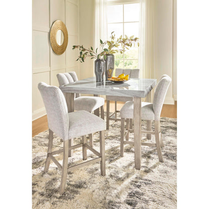 Signature Design by Ashley Square Larawyn Counter Height Dining Table PCD575 - 13 - American Furniture of Slidell