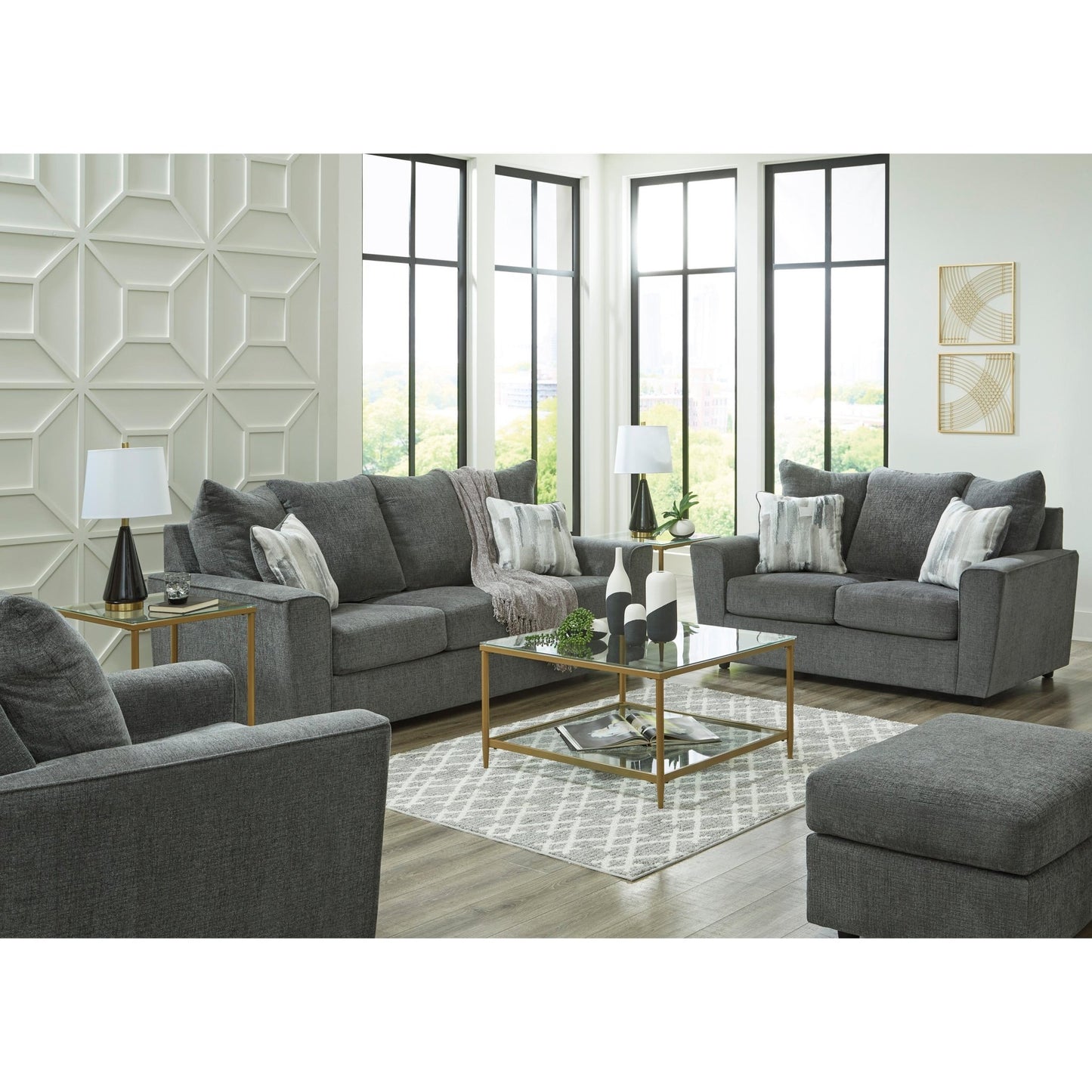 Signature Design by Ashley Stairatt 28502U4 4 pc Living Room Set - American Furniture of Slidell