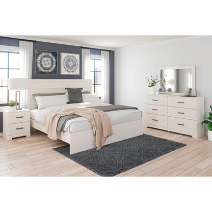 Signature Design by Ashley Stelsie B2588B17 7 pc King Panel Bedroom Set - American Furniture of Slidell