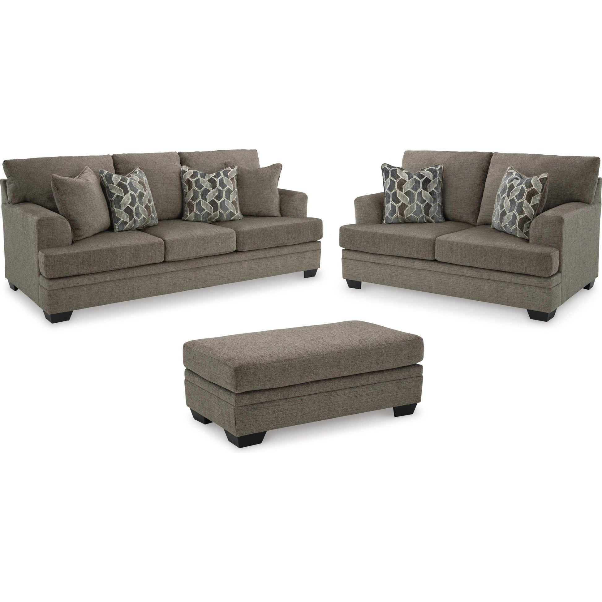Signature Design by Ashley Stonemeade 59505U10 3 pc Stationary Living Room Set - American Furniture of Slidell