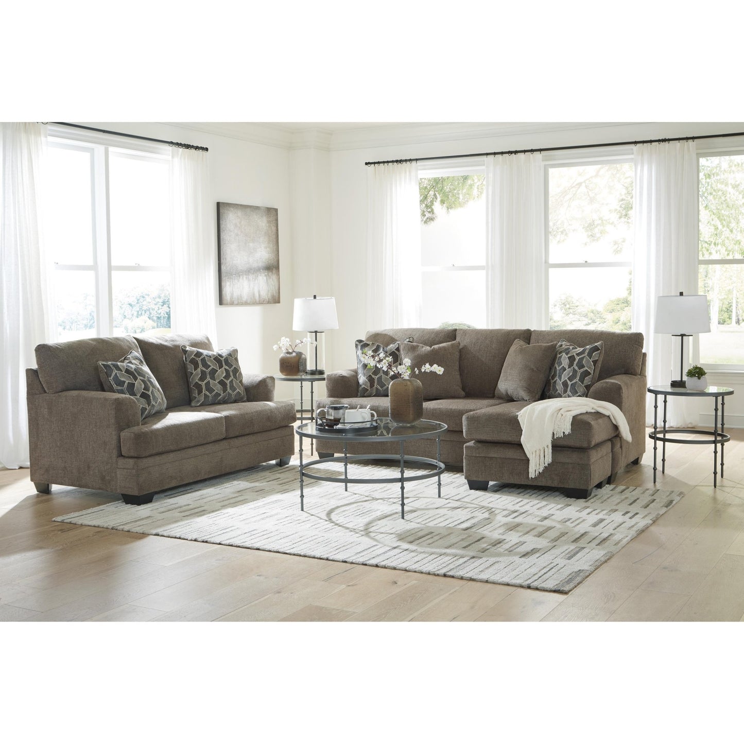 Signature Design by Ashley Stonemeade 59505U9 2 pc Stationary Living Room Set - American Furniture of Slidell