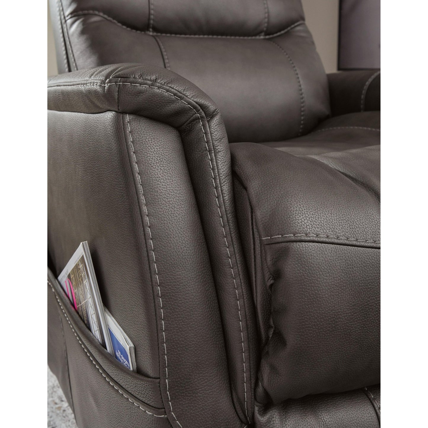 Signature Design by Ashley Strawbill 6390912 Power Lift Recliner - American Furniture of Slidell