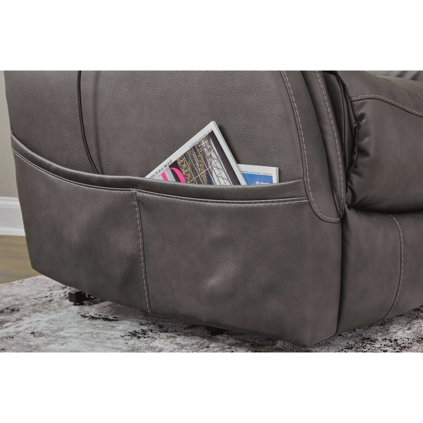 Signature Design by Ashley Strawbill 6390912 Power Lift Recliner - American Furniture of Slidell