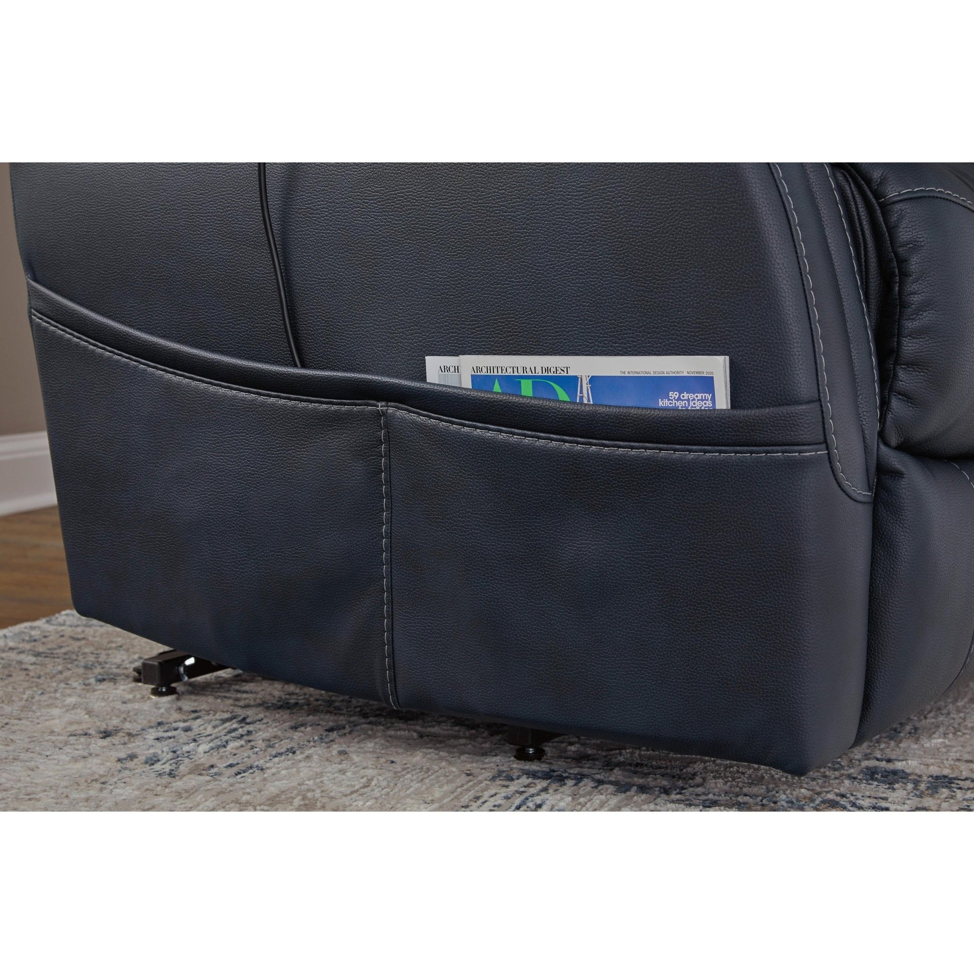 Signature Design by Ashley Strawbill 6391012 Power Lift Recliner - American Furniture of Slidell
