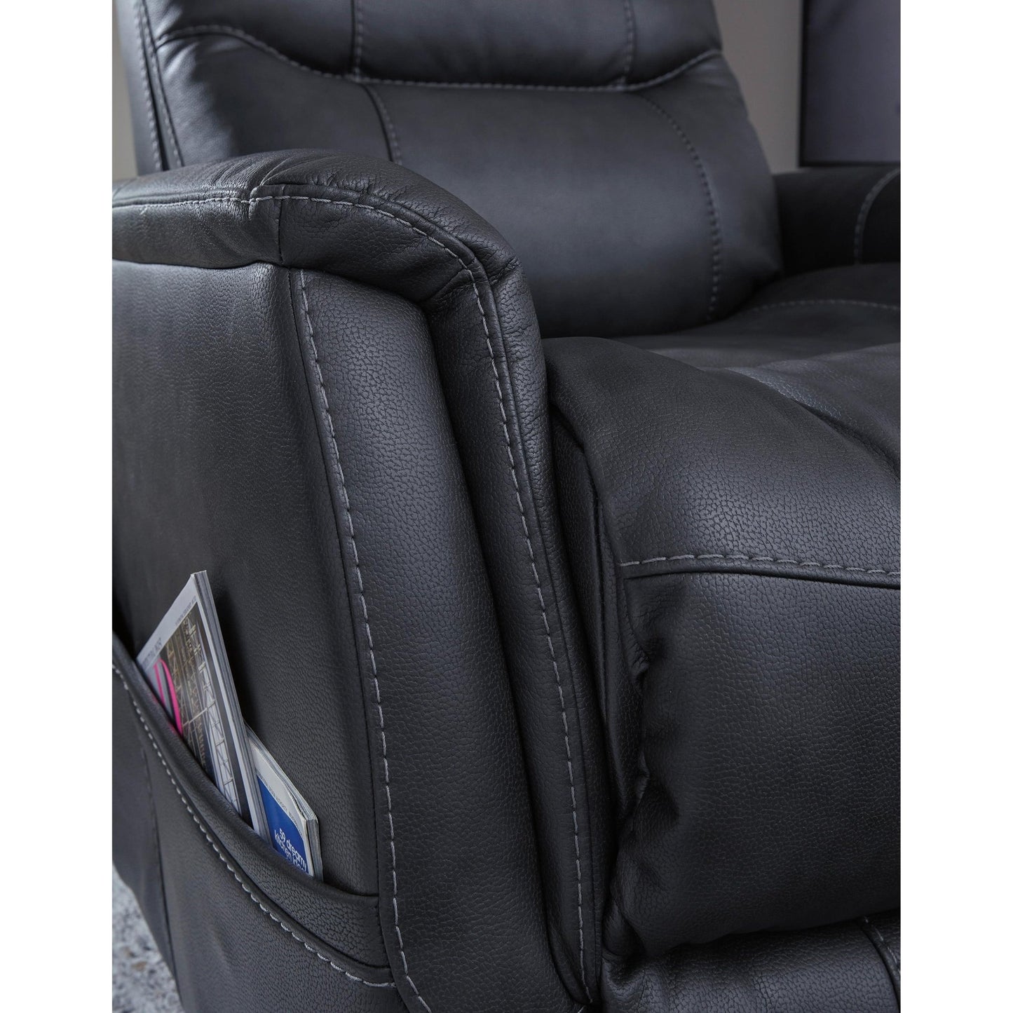 Signature Design by Ashley Strawbill 6391012 Power Lift Recliner - American Furniture of Slidell