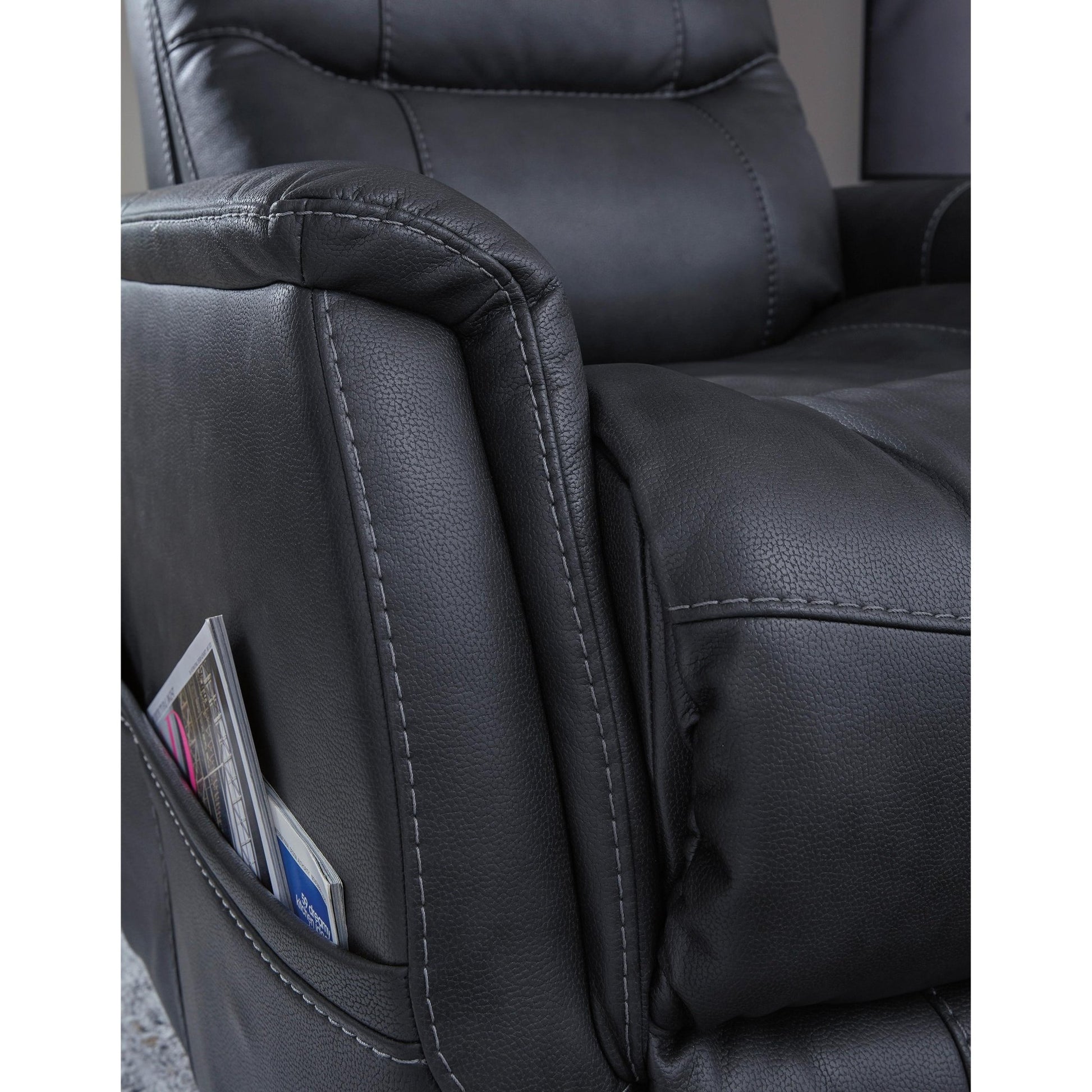 Signature Design by Ashley Strawbill 6391012 Power Lift Recliner - American Furniture of Slidell