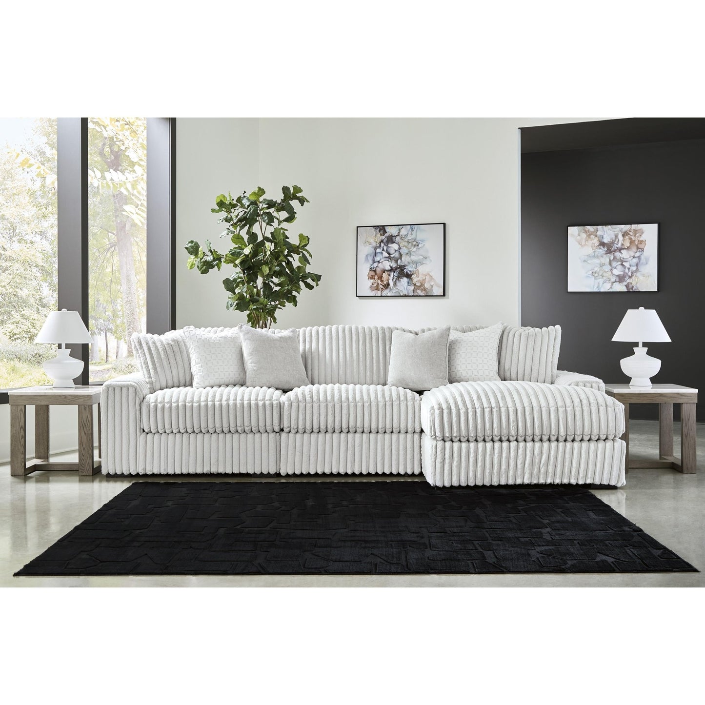 Signature Design by Ashley Stupendous 25903S15 3 pc Sectional with Chaise - American Furniture of Slidell