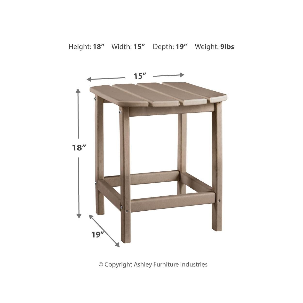Signature Design by Ashley Sundown Treasure P014P1 2 - piece Outdoor Seating Set - American Furniture of Slidell