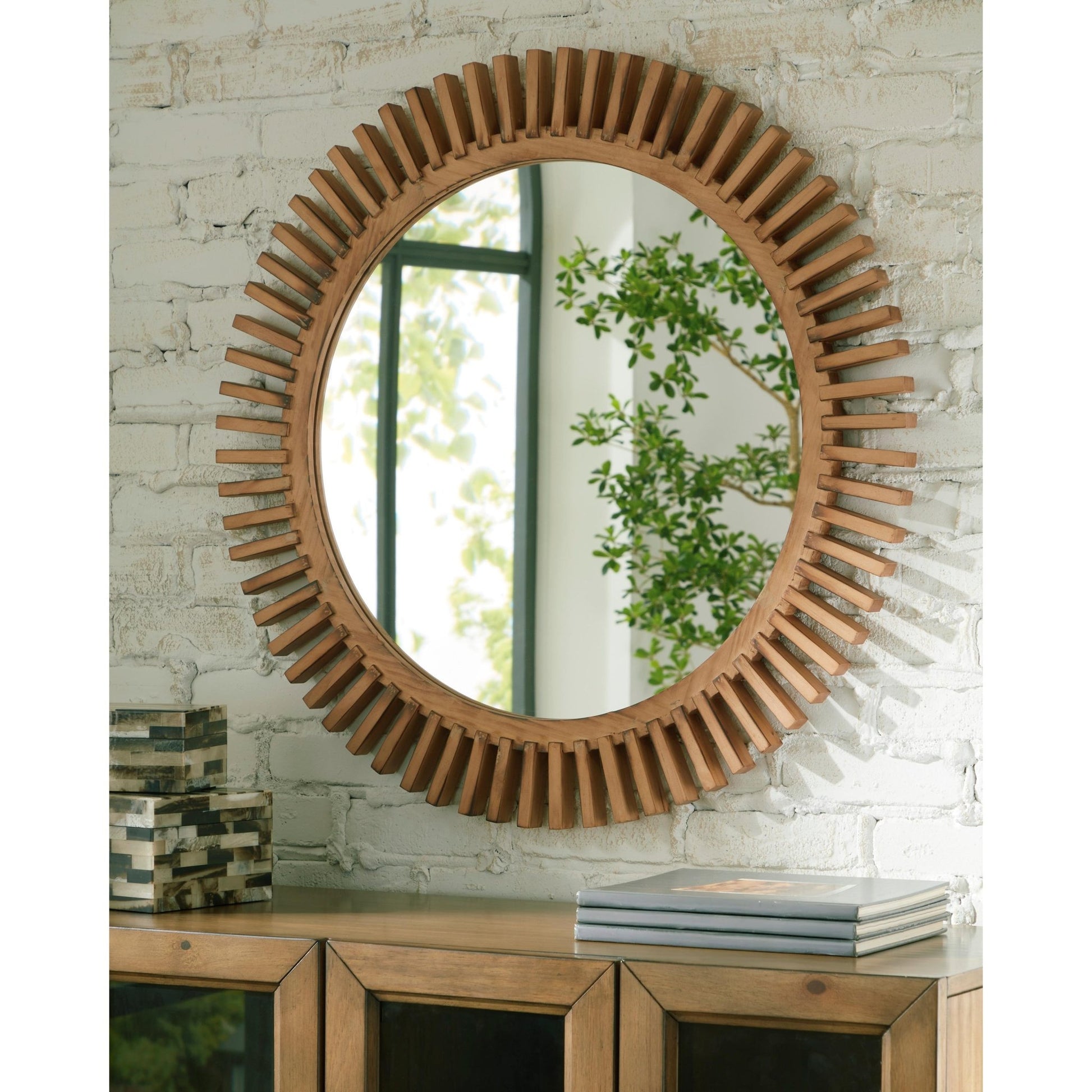 Signature Design by Ashley Tedwell A8010410 Accent Mirror - American Furniture of Slidell