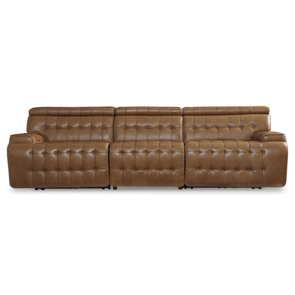 Signature Design by Ashley Temmpton U92708S3 3 pc Power Reclining Sectional Sofa - American Furniture of Slidell