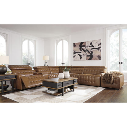 Signature Design by Ashley Temmpton U92708S5 6 pc Power Reclining Sectional - American Furniture of Slidell