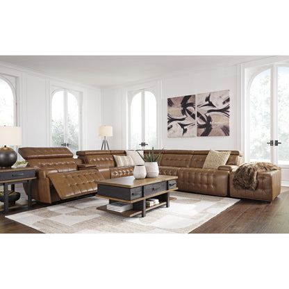 Signature Design by Ashley Temmpton U92708S5 6 pc Power Reclining Sectional - American Furniture of Slidell