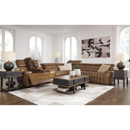 Signature Design by Ashley Temmpton U92708S5 6 pc Power Reclining Sectional - American Furniture of Slidell