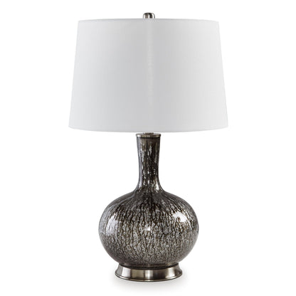 Signature Design by Ashley Tenslow L430844 Glass Table Lamp - American Furniture of Slidell