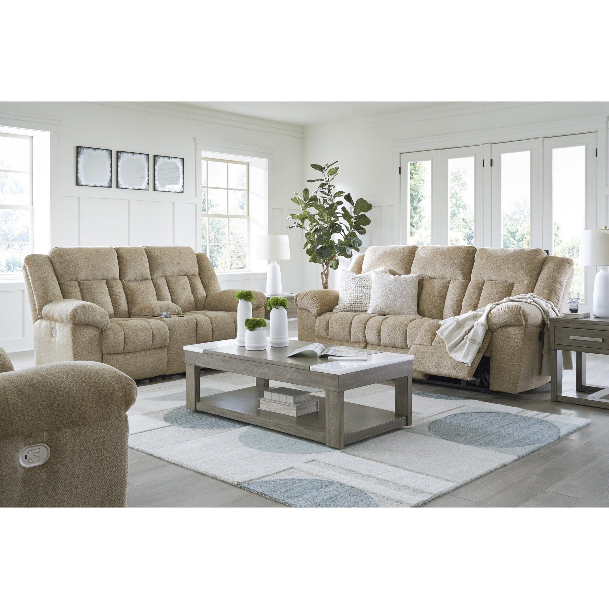 Signature Design by Ashley Tip - Off 69305U2 3 pc Power Reclining Living Room Set - American Furniture of Slidell