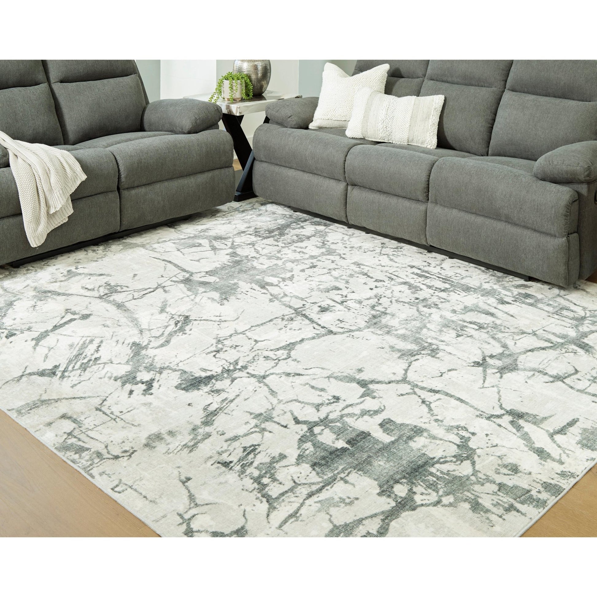 Signature Design by Ashley Tobinbury R407421 Washable Large Rug - American Furniture of Slidell