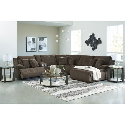 Signature Design by Ashley Top Tier 92705S1 6 pc Reclining Sectional with Chaise - American Furniture of Slidell