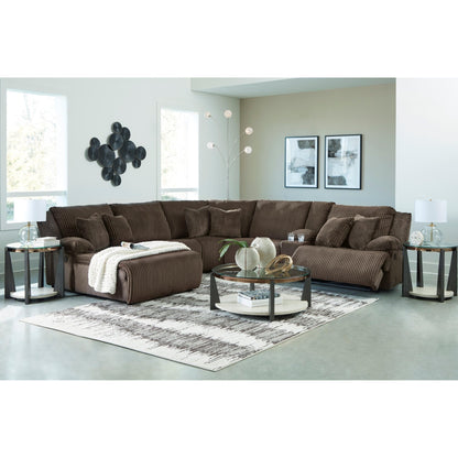 Signature Design by Ashley Top Tier 92705S2 6 pc Reclining Sectional with Chaise - American Furniture of Slidell
