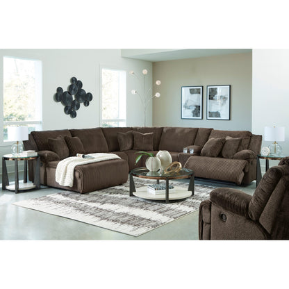 Signature Design by Ashley Top Tier 92705S2 6 pc Reclining Sectional with Chaise - American Furniture of Slidell