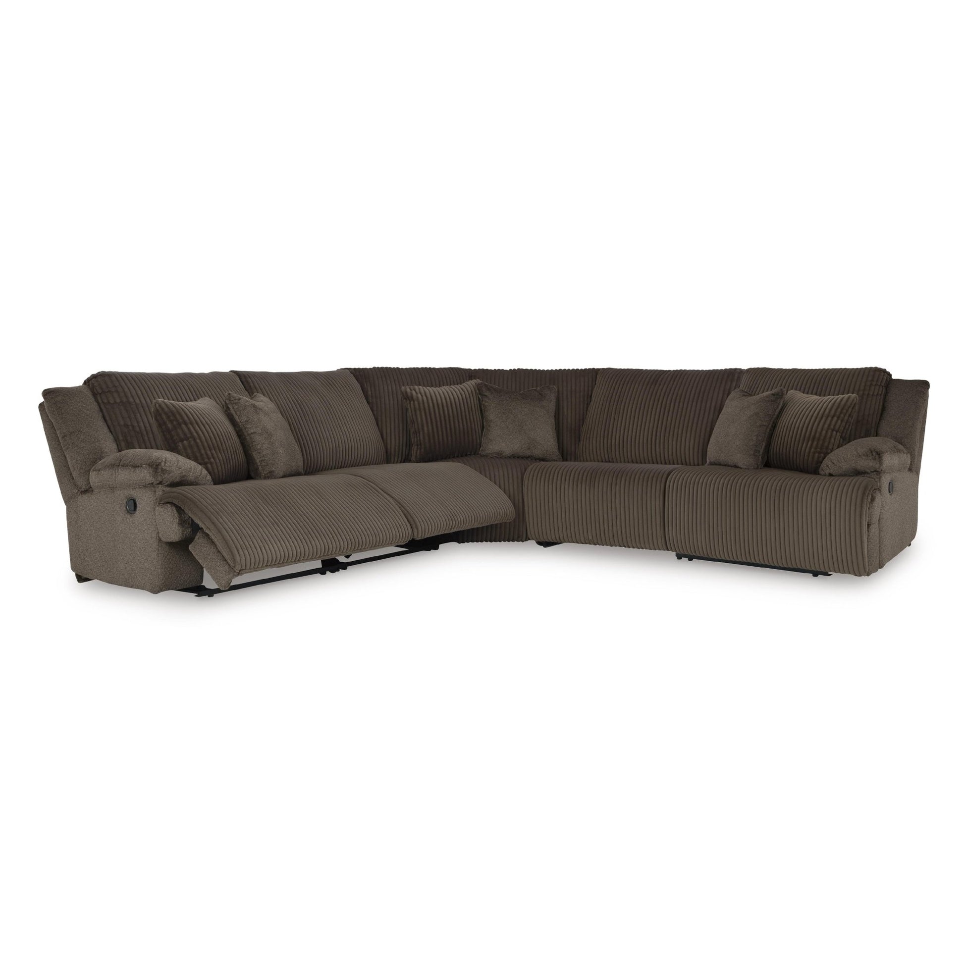 Signature Design by Ashley Top Tier 92705S3 5 pc Reclining Sectional - American Furniture of Slidell