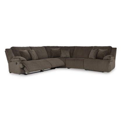 Signature Design by Ashley Top Tier 92705S3 5 pc Reclining Sectional - American Furniture of Slidell