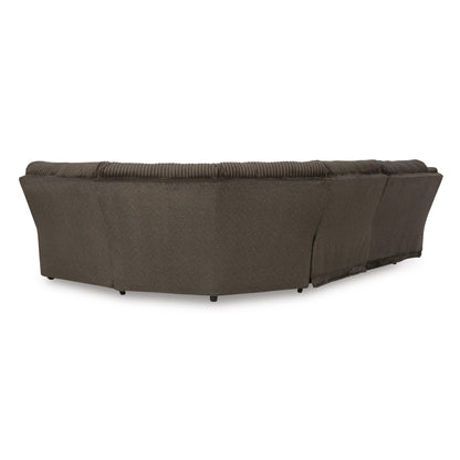 Signature Design by Ashley Top Tier 92705S3 5 pc Reclining Sectional - American Furniture of Slidell