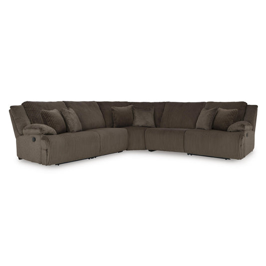 Signature Design by Ashley Top Tier 92705S3 5 pc Reclining Sectional - American Furniture of Slidell