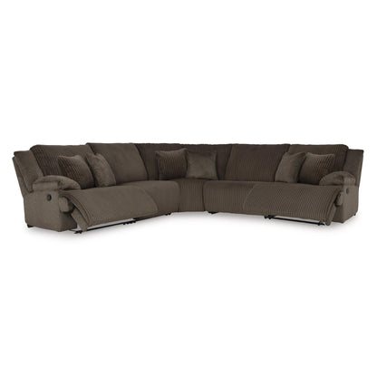 Signature Design by Ashley Top Tier 92705S3 5 pc Reclining Sectional - American Furniture of Slidell