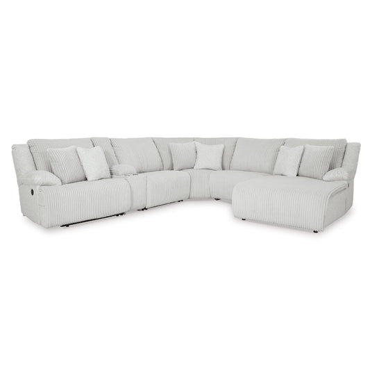 Signature Design by Ashley Top Tier 92706S1 6 pc Reclining Sectional with Chaise - American Furniture of Slidell