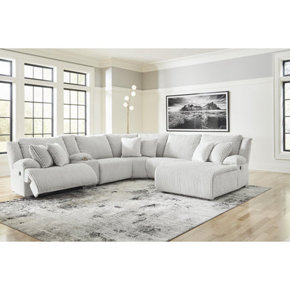 Signature Design by Ashley Top Tier 92706S1 6 pc Reclining Sectional with Chaise - American Furniture of Slidell