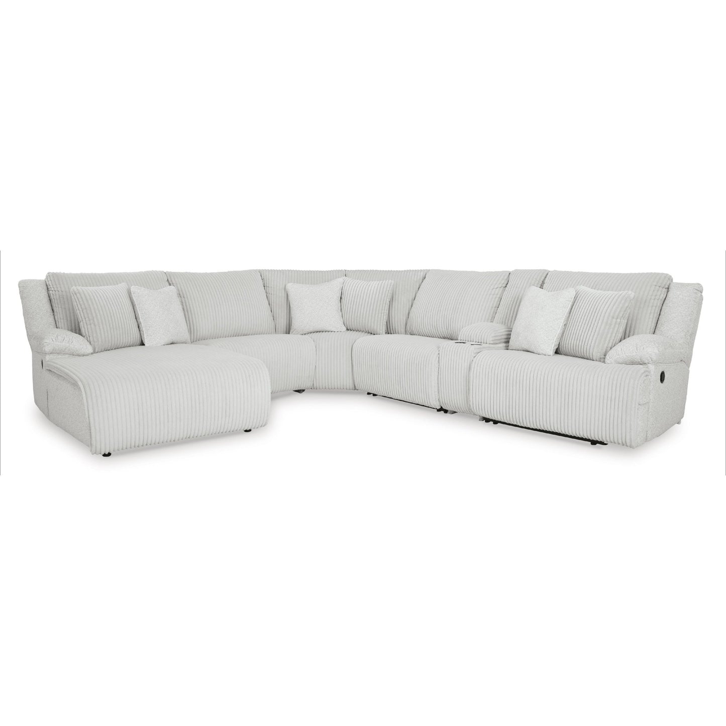 Signature Design by Ashley Top Tier 92706S2 6 pc Reclining Sectional with Chaise - American Furniture of Slidell