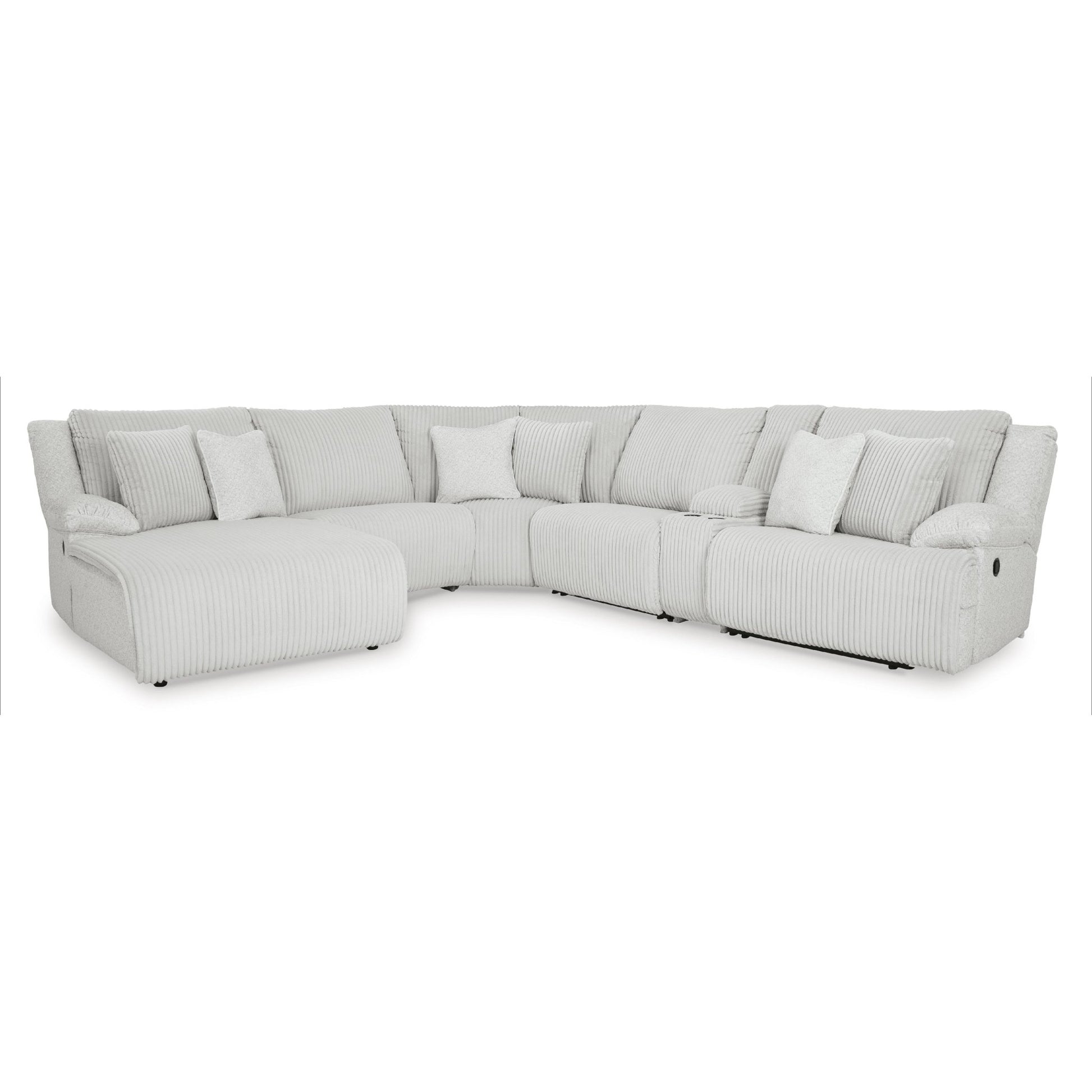 Signature Design by Ashley Top Tier 92706S2 6 pc Reclining Sectional with Chaise - American Furniture of Slidell