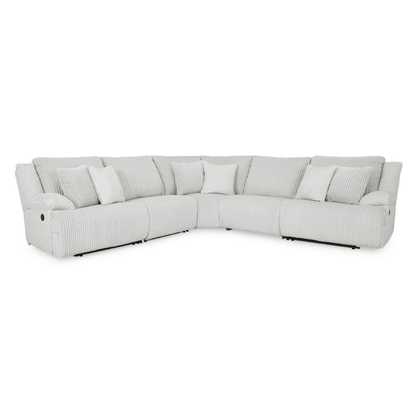 Signature Design by Ashley Top Tier 92706S3 5 pc Reclining Sectional - American Furniture of Slidell