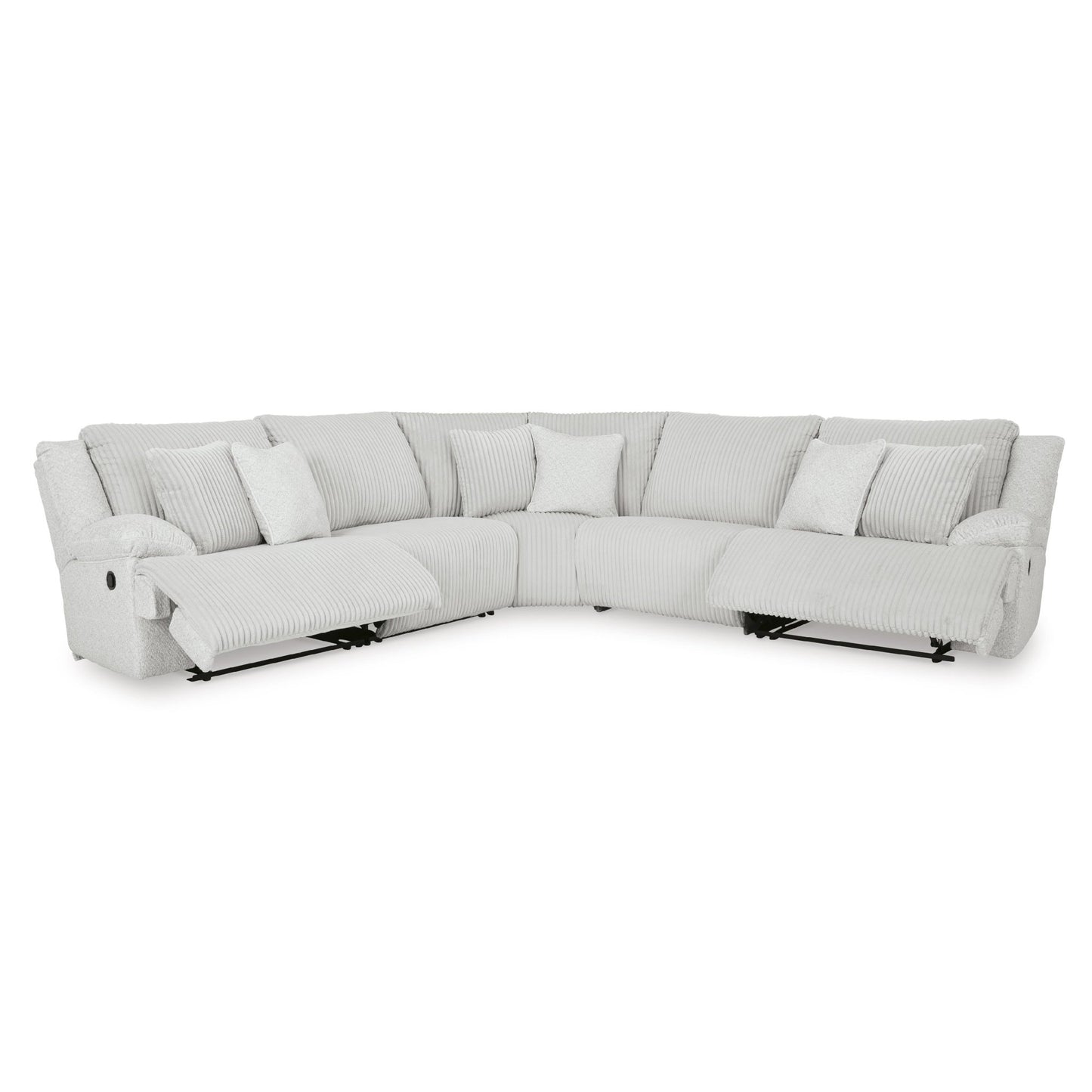 Signature Design by Ashley Top Tier 92706S3 5 pc Reclining Sectional - American Furniture of Slidell