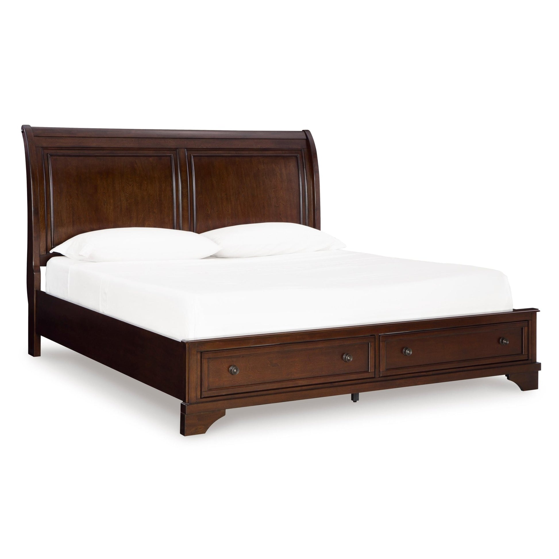 Signature Design by Ashley Trellington B716B1 Queen Sleigh Storage Bed - American Furniture of Slidell