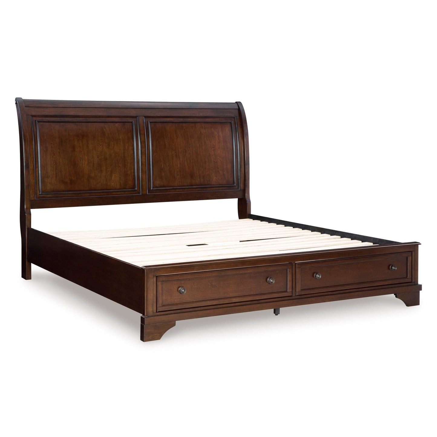 Signature Design by Ashley Trellington B716B2 King Sleigh Storage Bed - American Furniture of Slidell