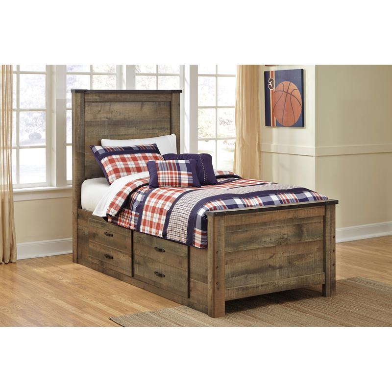 Signature Design by Ashley Trinell B446 - 50 Under Bed Storage with Side Rail - American Furniture of Slidell