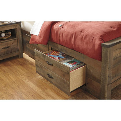 Signature Design by Ashley Trinell B446 - 50 Under Bed Storage with Side Rail - American Furniture of Slidell