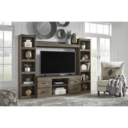 Signature Design by Ashley Trinell EW0446W7 4 pc Entertainment Center - American Furniture of Slidell