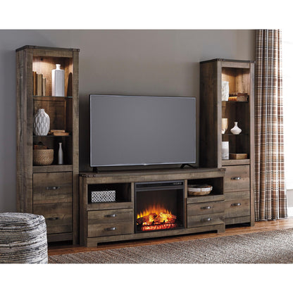 Signature Design by Ashley Trinell W446W18 3 pc Entertainment Center - American Furniture of Slidell