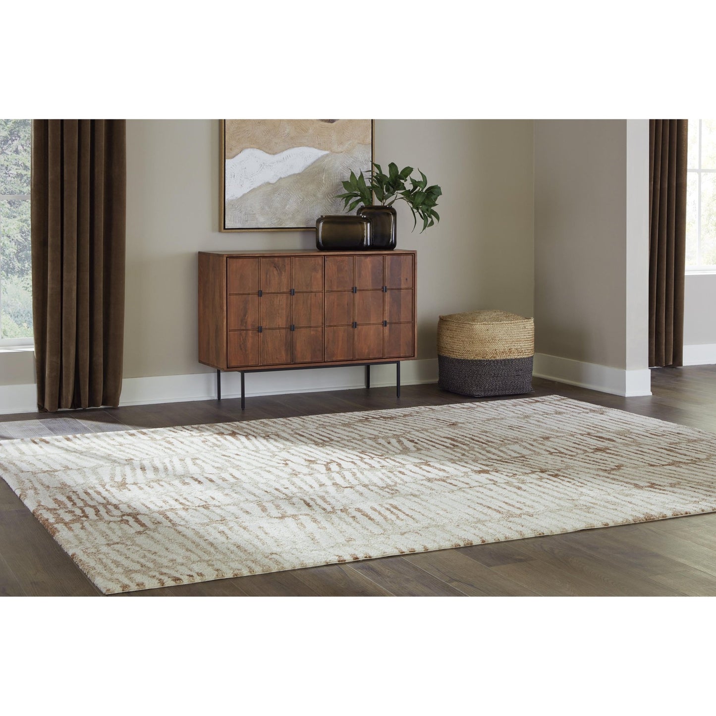 Signature Design by Ashley Uduak R408111 Large Rug - American Furniture of Slidell