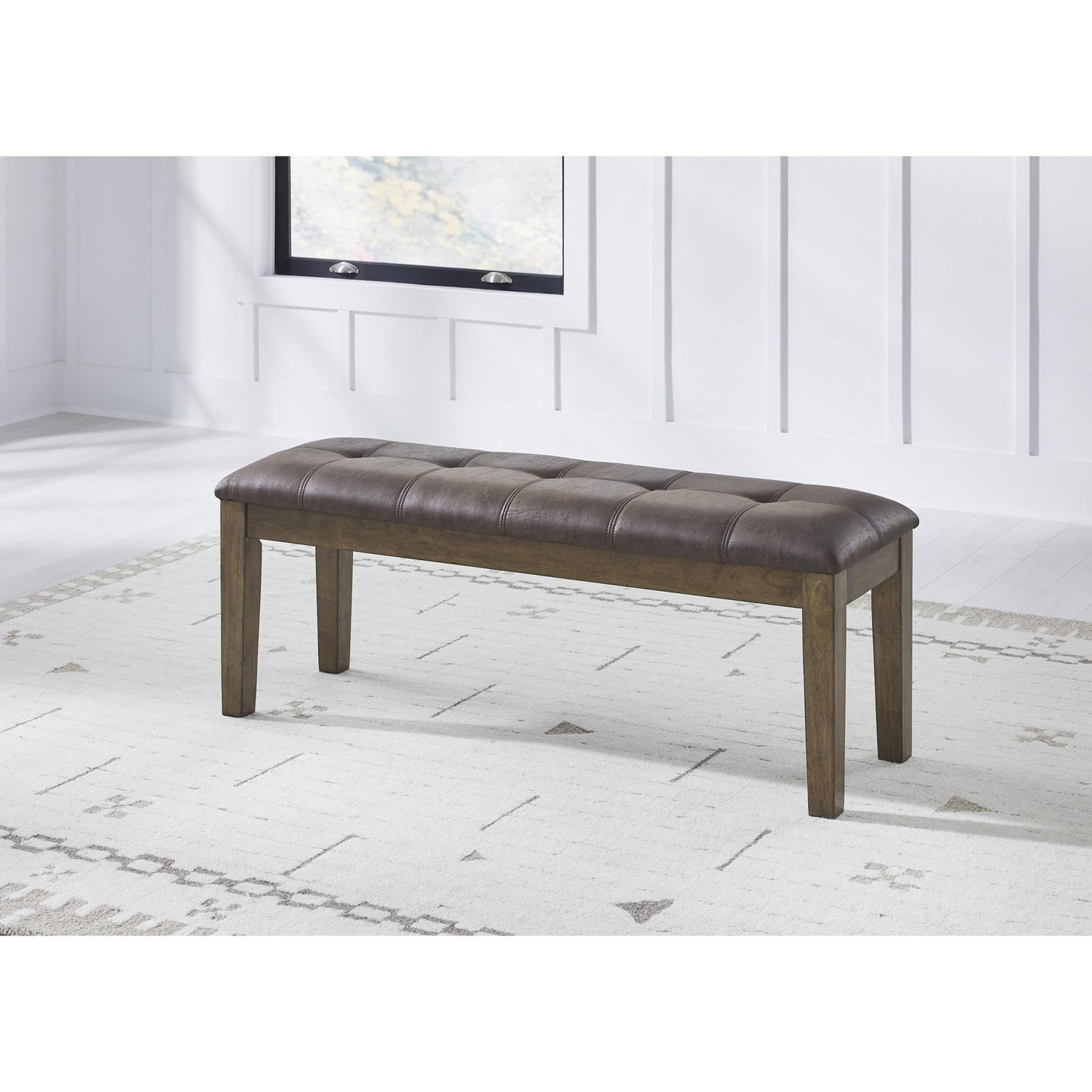 Signature Design by Ashley Urbinforte PCD592 - 00 Large Upholstered Dining Room Bench - American Furniture of Slidell