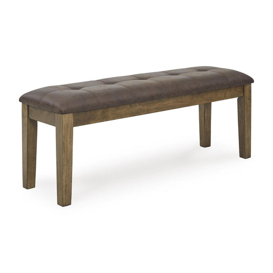Signature Design by Ashley Urbinforte PCD592 - 00 Large Upholstered Dining Room Bench - American Furniture of Slidell
