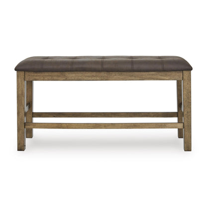 Signature Design by Ashley Urbinforte PCD592 - 09 Double Counter Upholstered Bench - American Furniture of Slidell