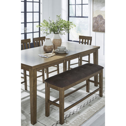 Signature Design by Ashley Urbinforte PCD592 - 32 Dining Room Counter Butterfly Extension Table - American Furniture of Slidell